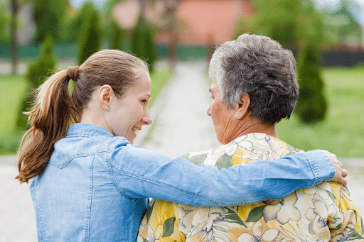 Music helping patient with dementia