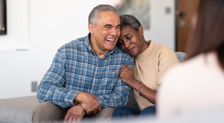 Elderly Couple together